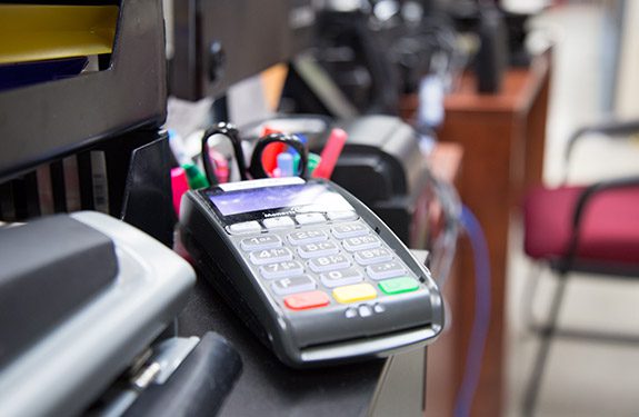 Credit and Debit Machine for Payments