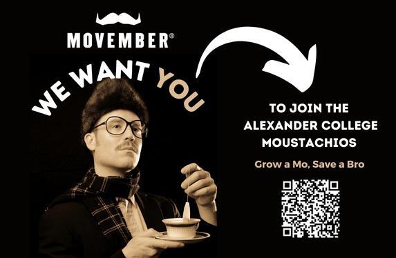 Movember Event poster